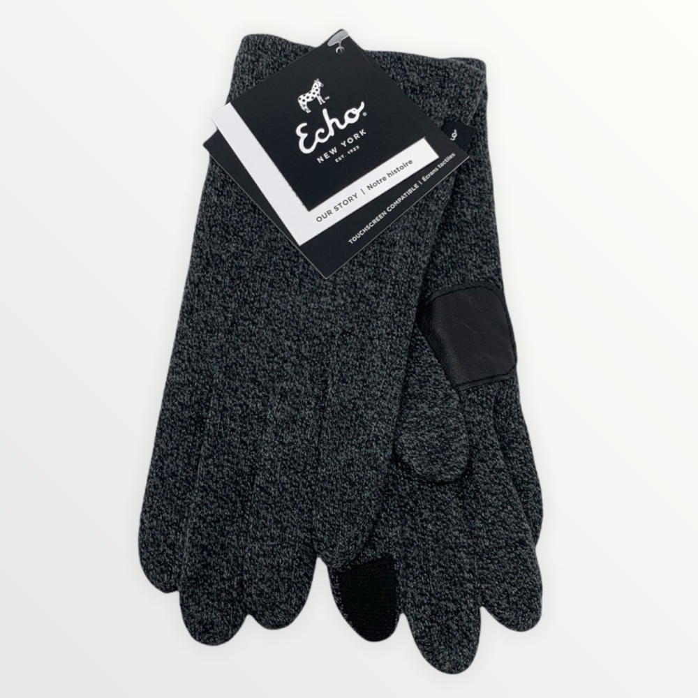 Echo Soft Touch Tech Compatible Knit Winter Gloves